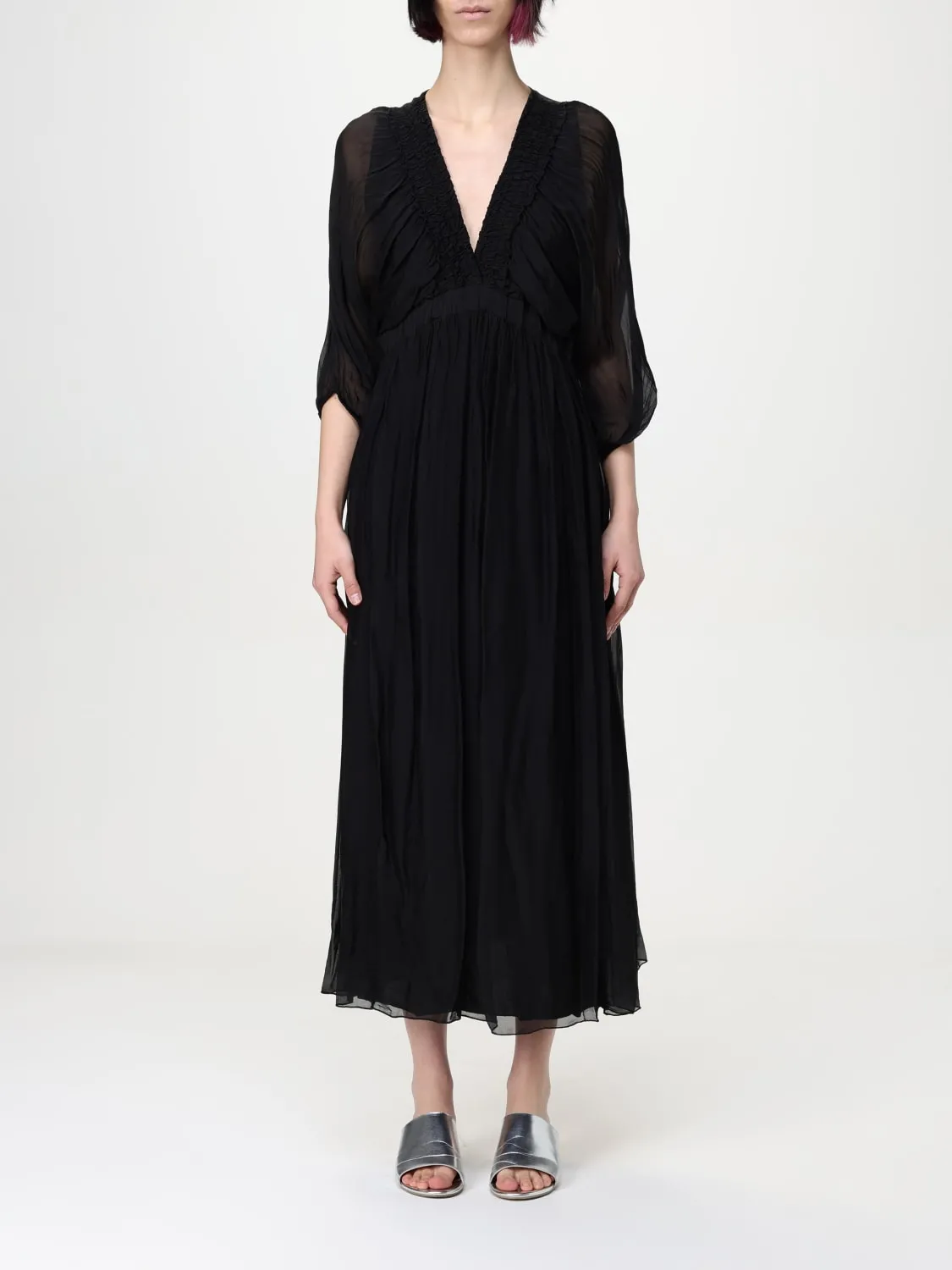 Abito midi Kaos in cotone