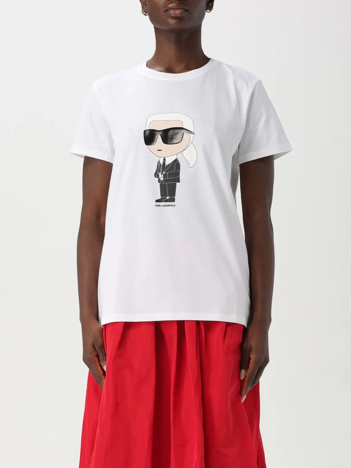 T-shirt Karl Lagerfeld in cotone organico