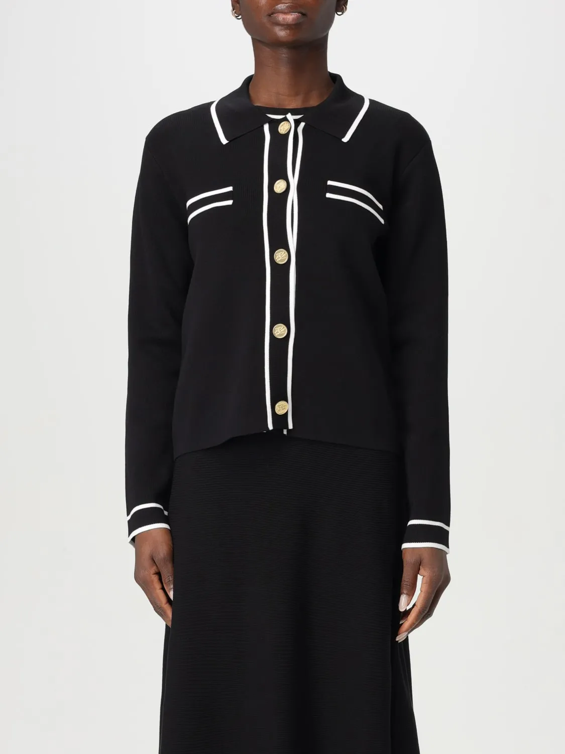 Cardigan in viscosa Karl Lagerfeld