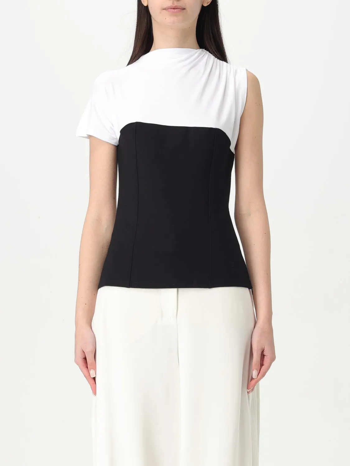 T-shirt bicolore Karl Lagerfeld