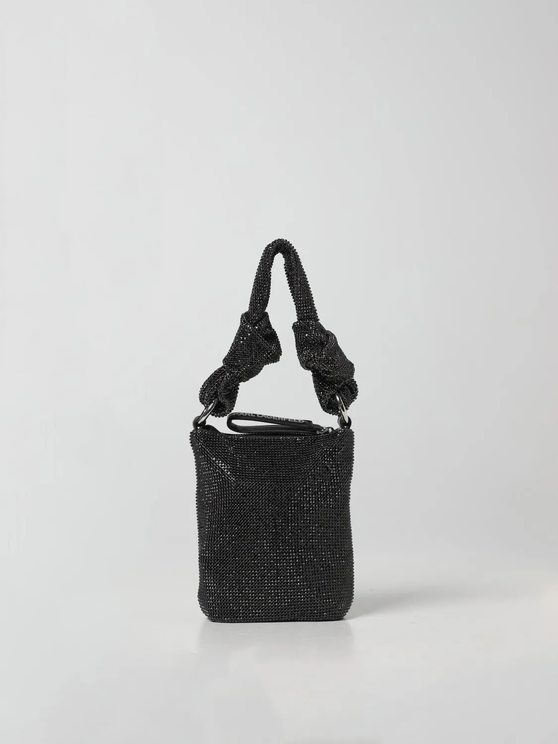 Borsa Karl Lagerfeld con strass all-over