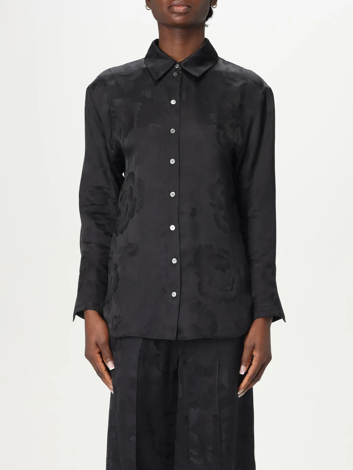 Camicia Kenzo in misto seta floreale