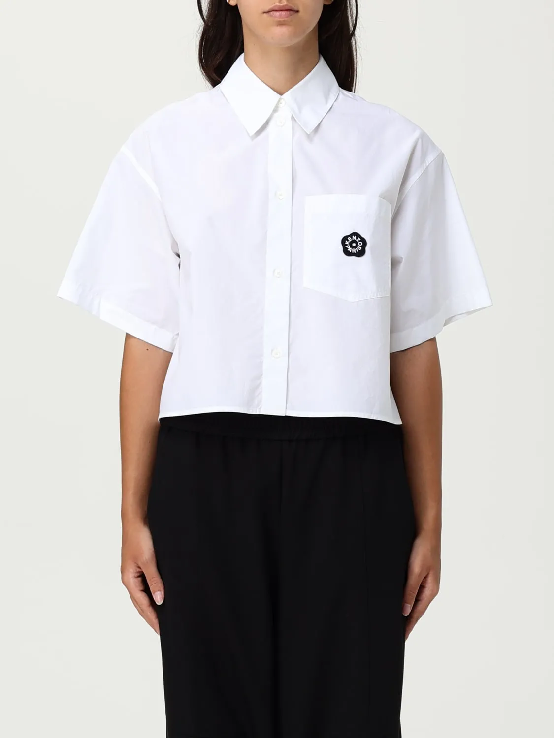 Camicia casual Kenzo in cotone con logo