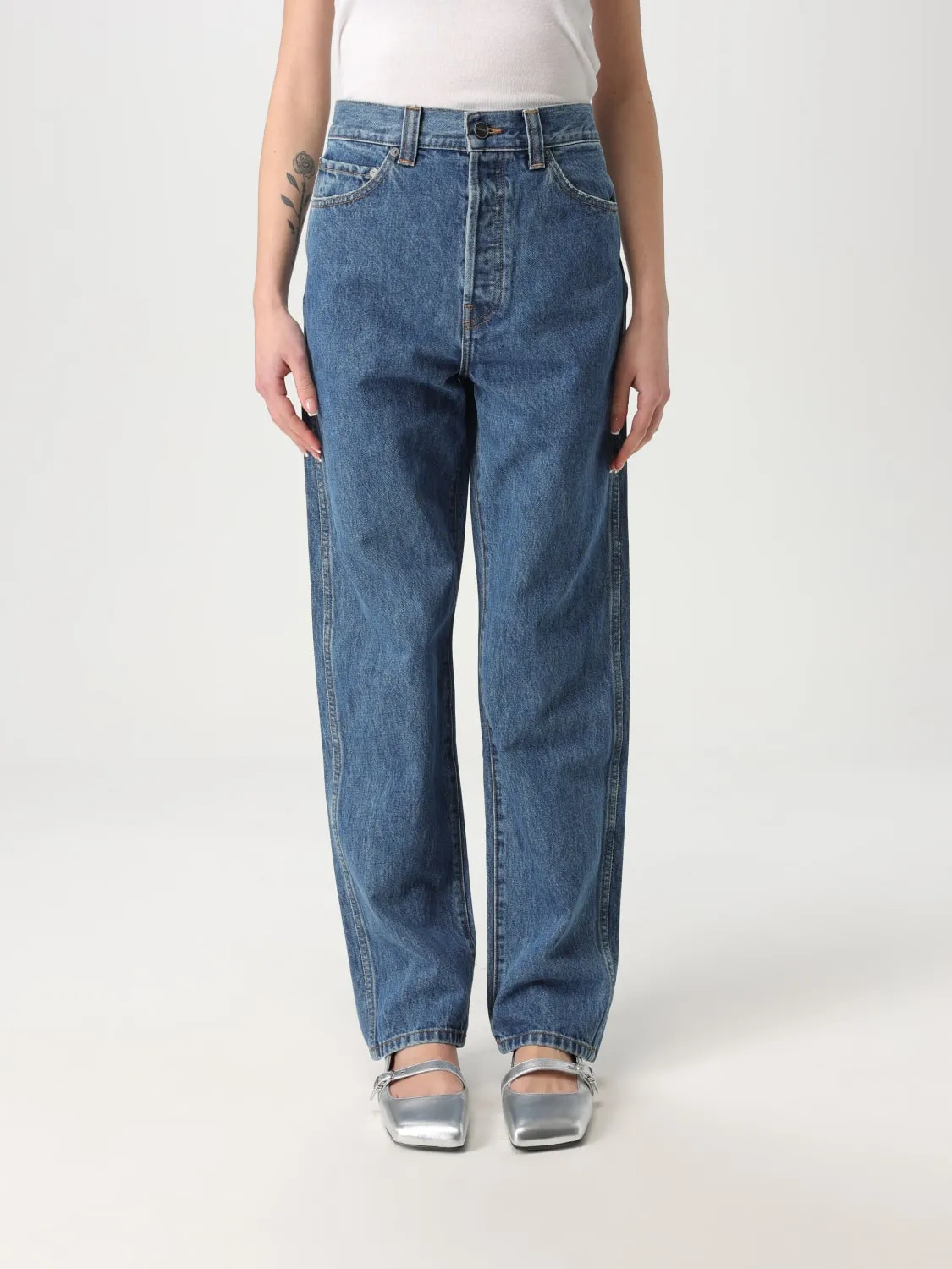 Jeans Khaite in denim