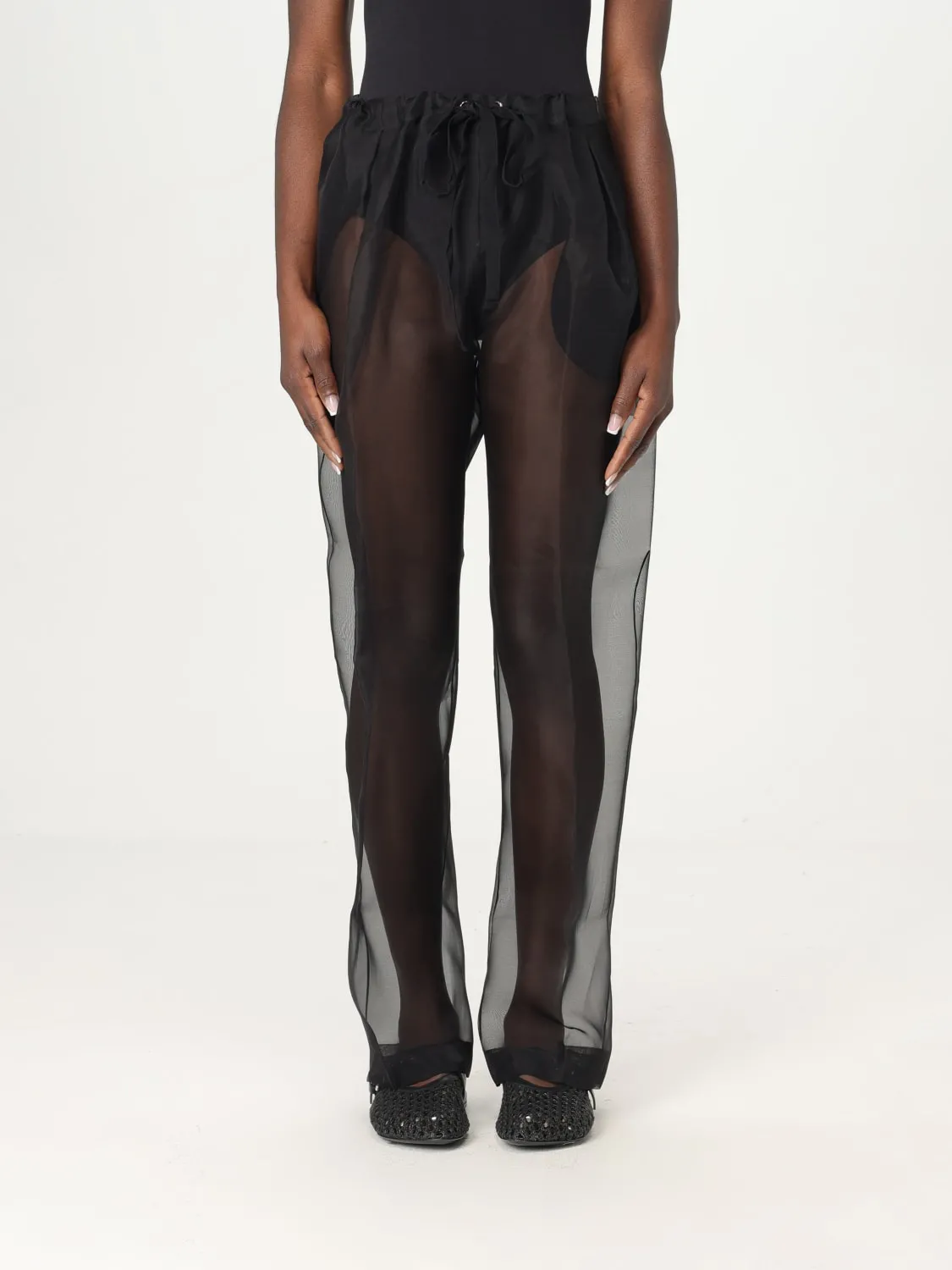 Pantalone Khaite in organza
