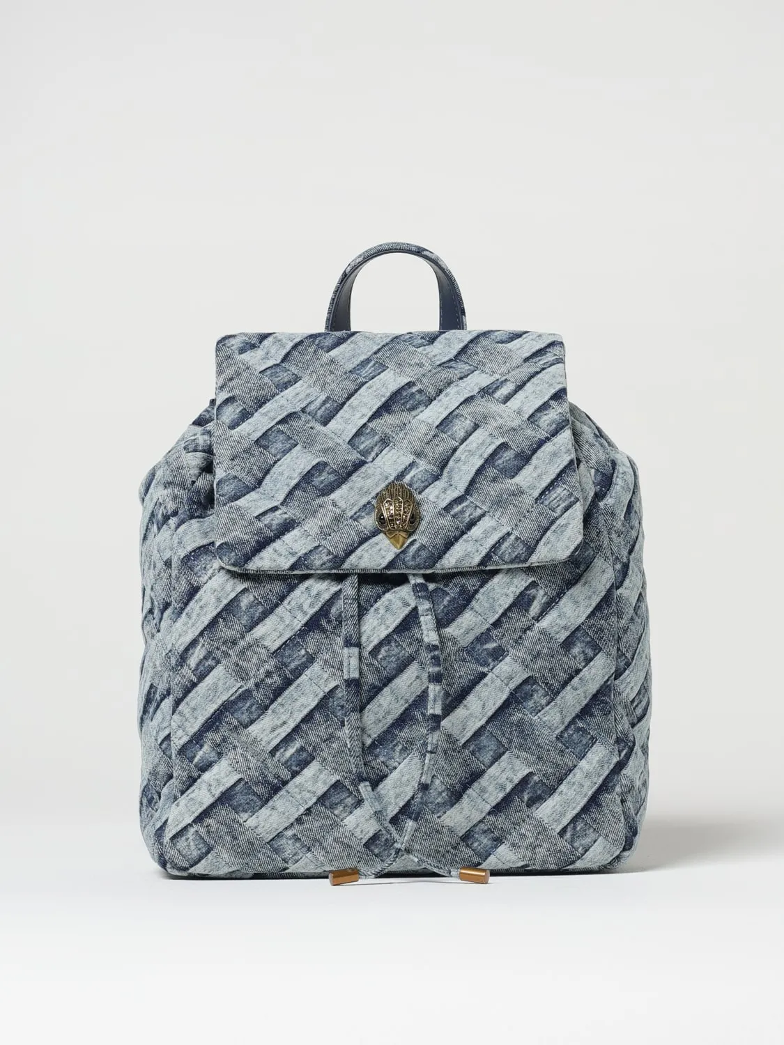 Zaino Kensington Kurt Geiger London in denim di cotone