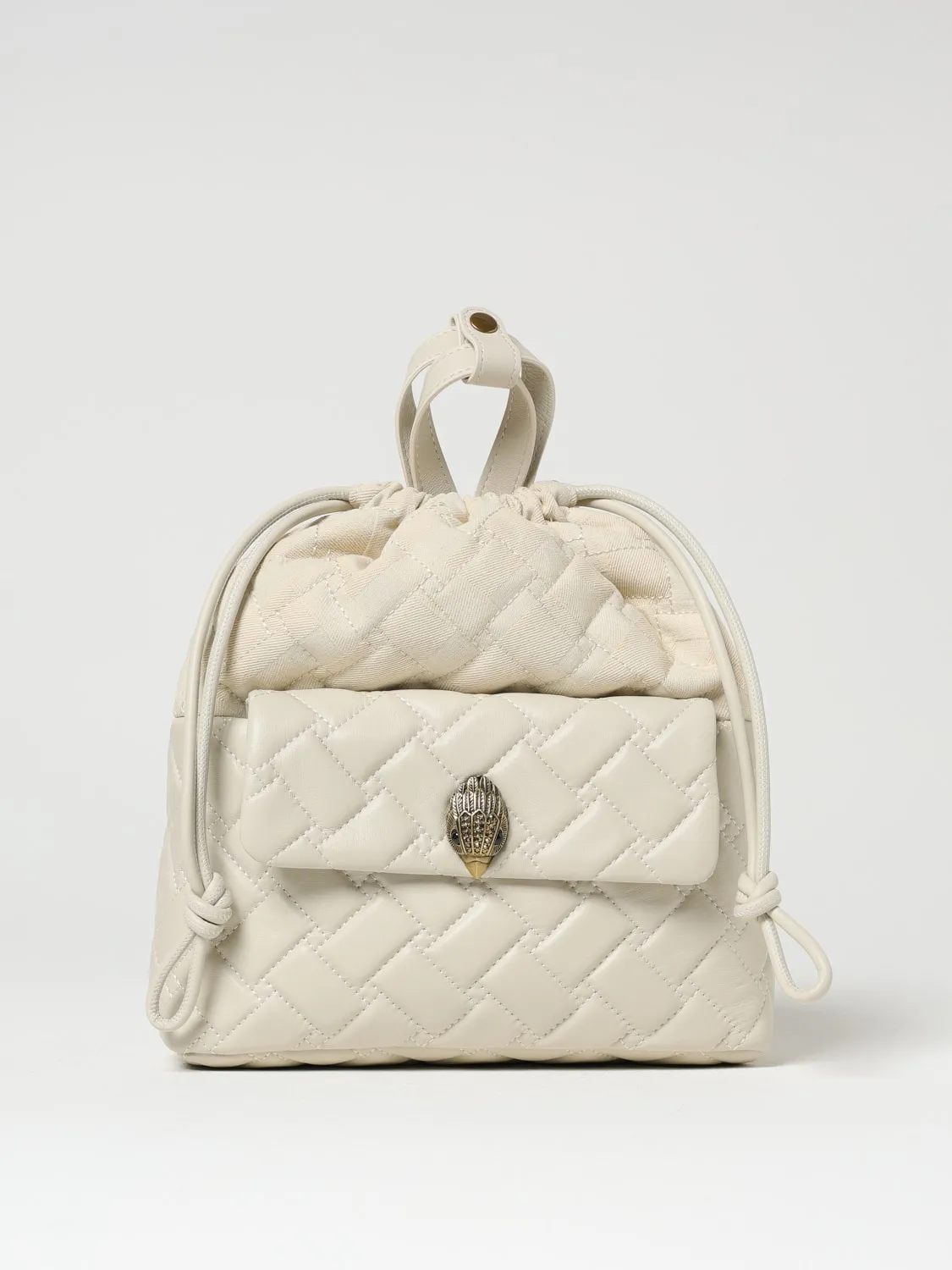 Zaino Kensington Kurt Geiger London pelle e nylon matelassè