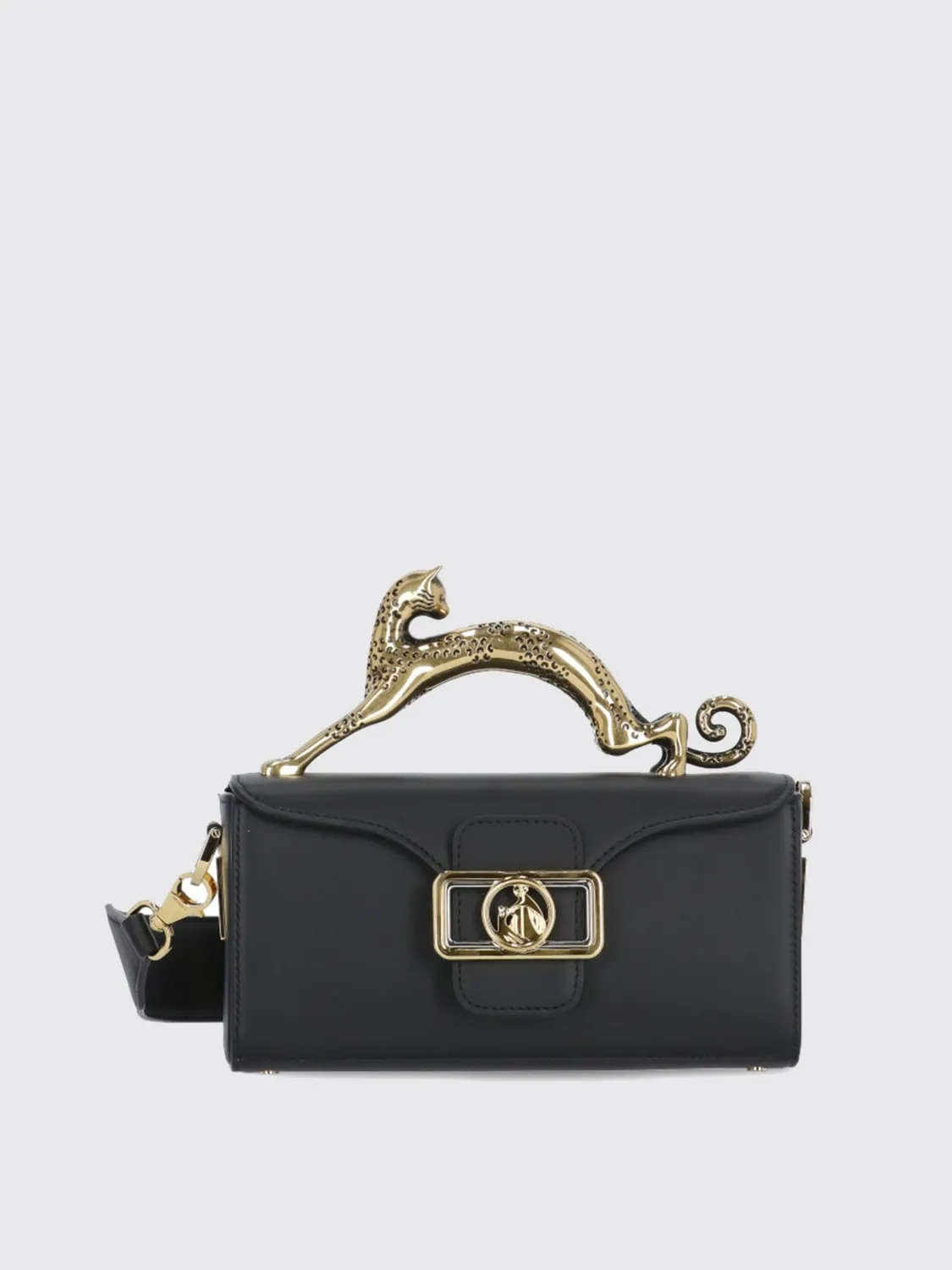 Borsa a mano Pencil Cat in pelle di agnello Lanvin