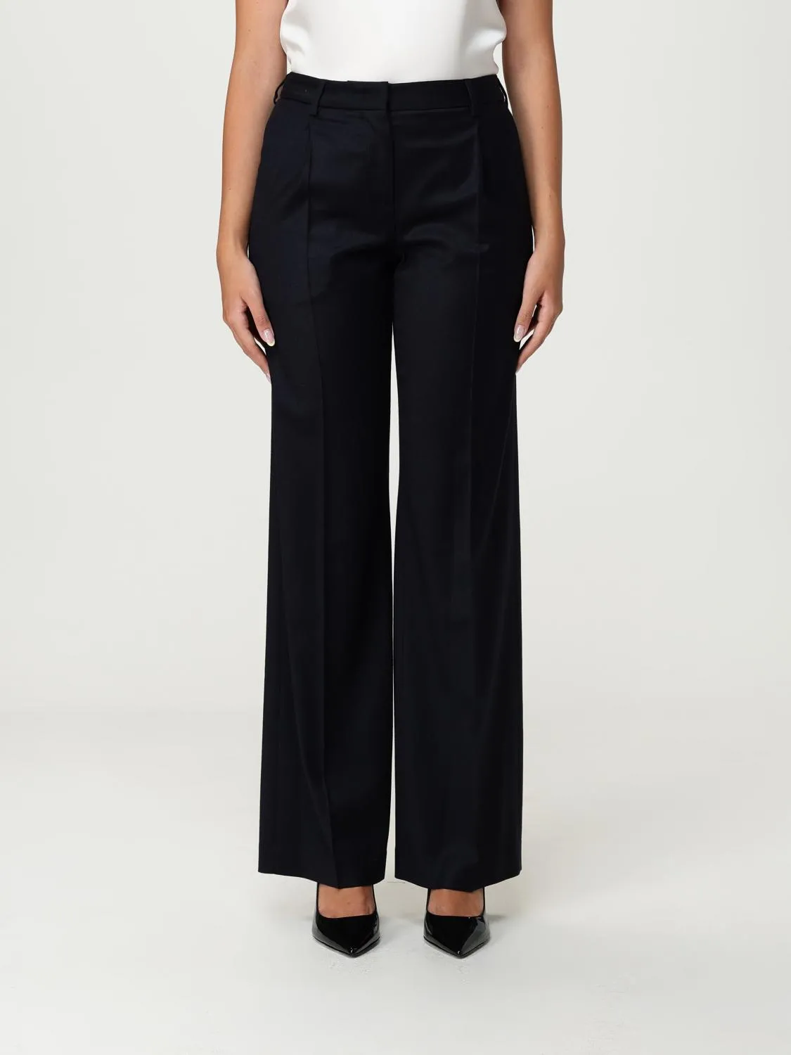 Pantalone Lardini in lana vergine e cashemere