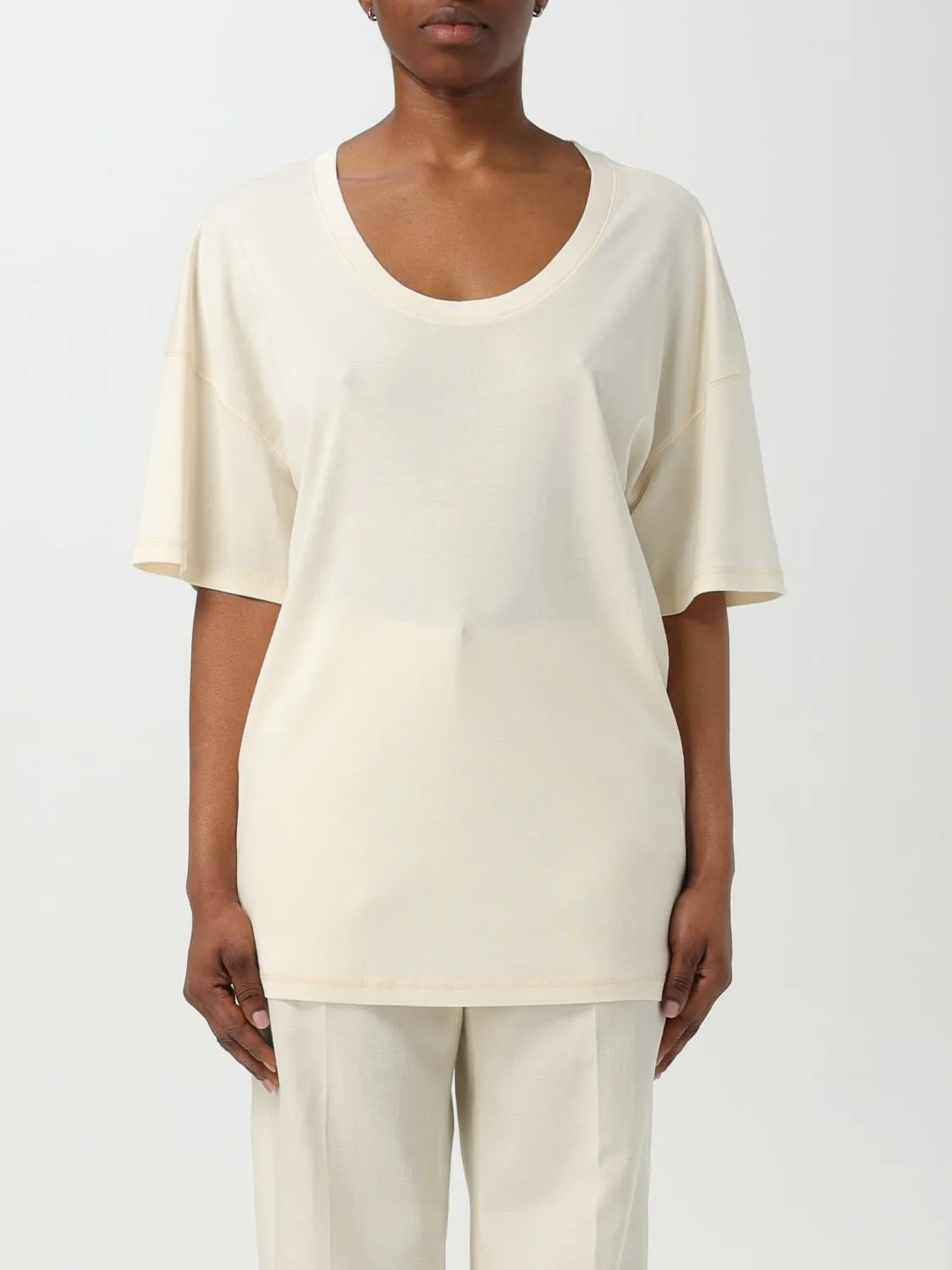 T-shirt in cotone Lemaire