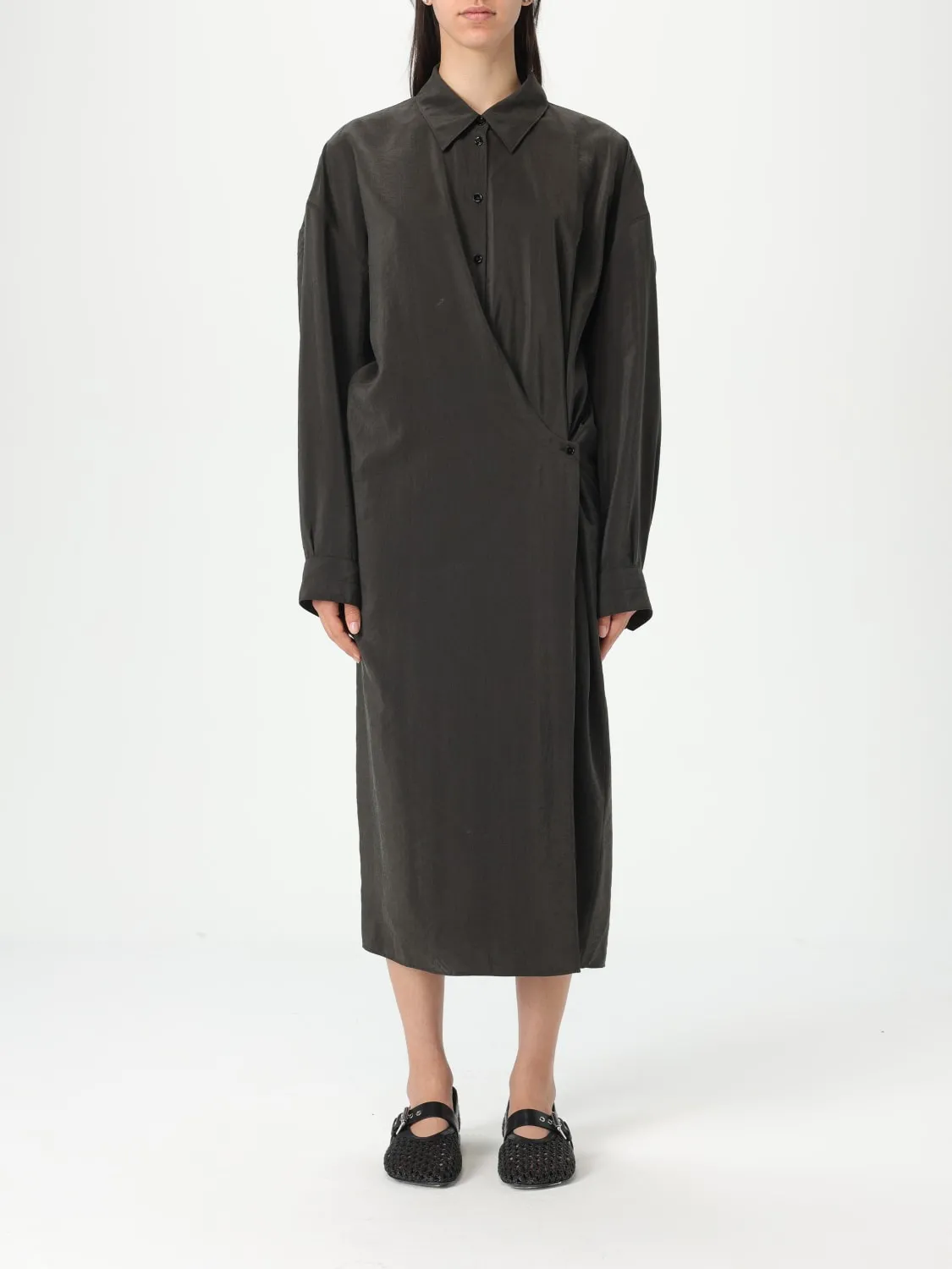 Abito chemisier Lemaire in misto seta