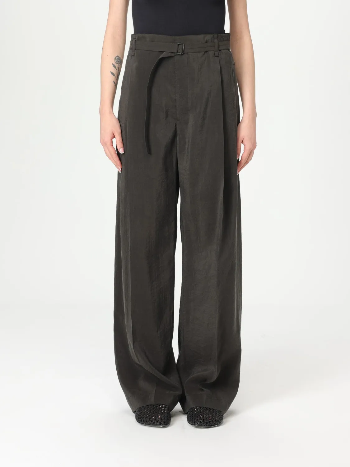 Pantalone Lemaire in misto seta