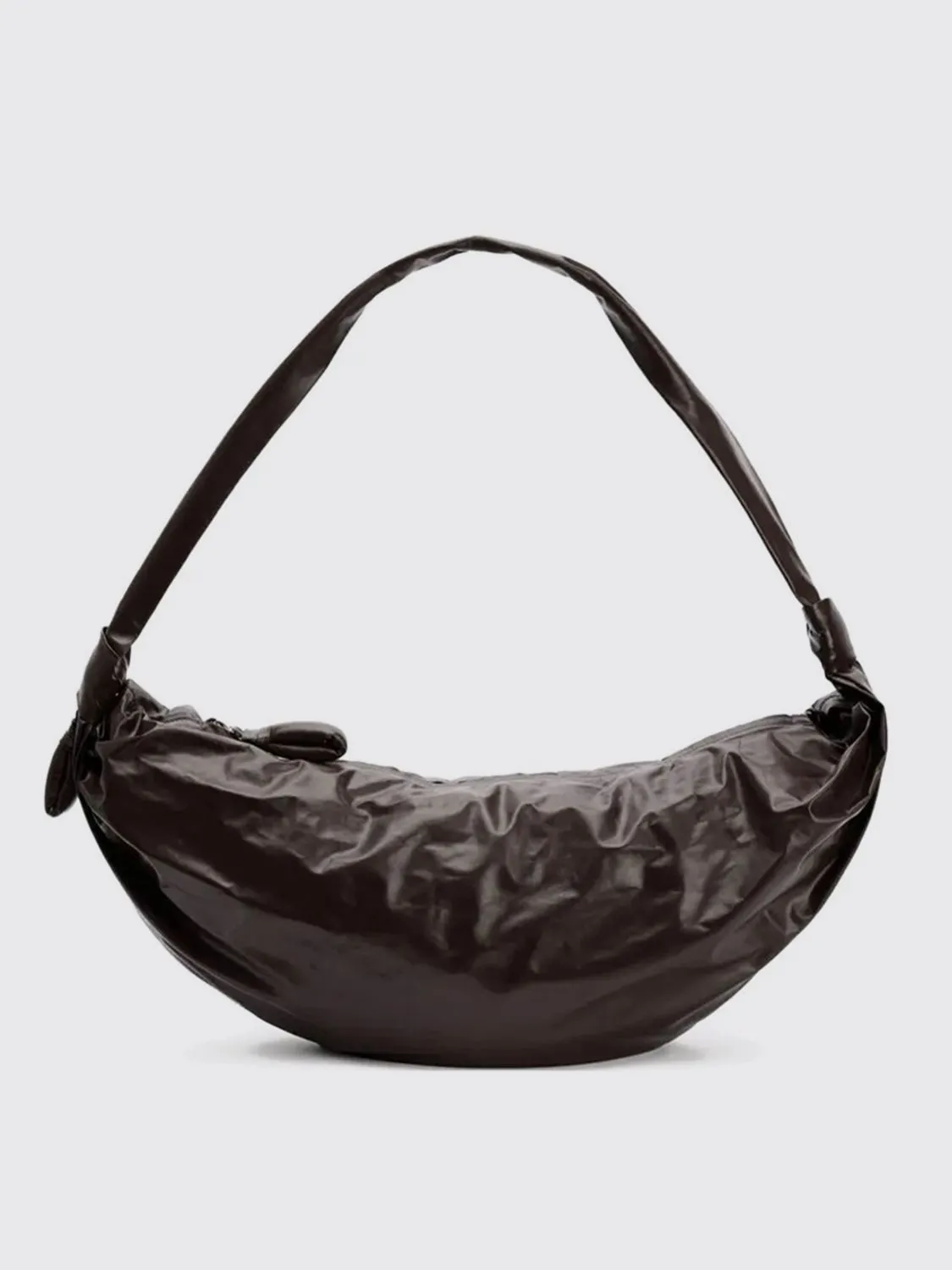 Borsa Large Soft Croissant Lemaire in pelle