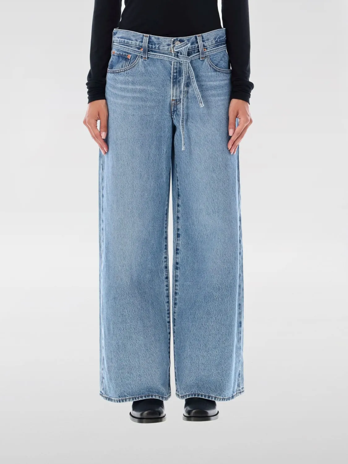 Jeans palazzo Levi's in denim