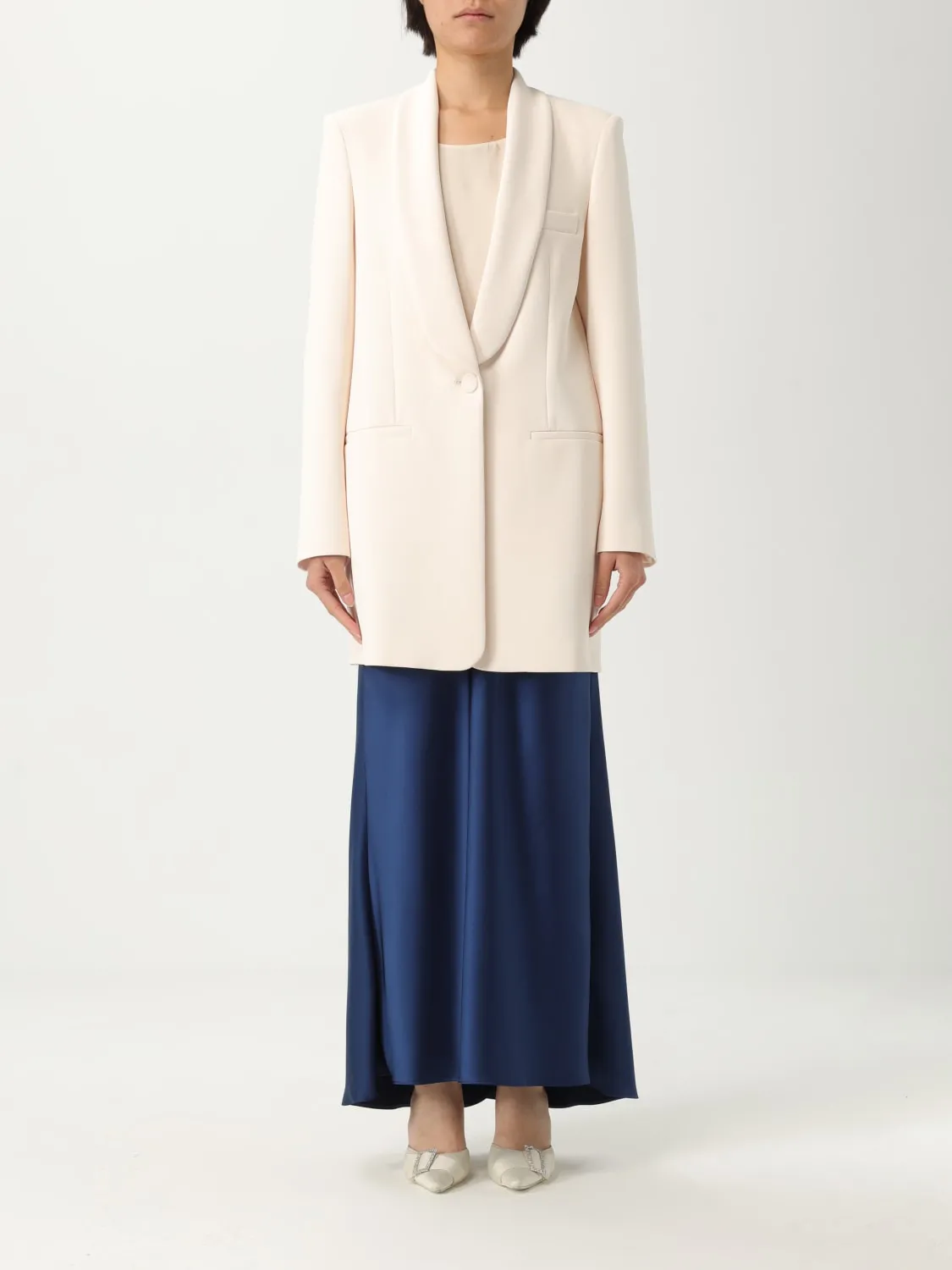 Blazer a monopetto Liu Jo lungo