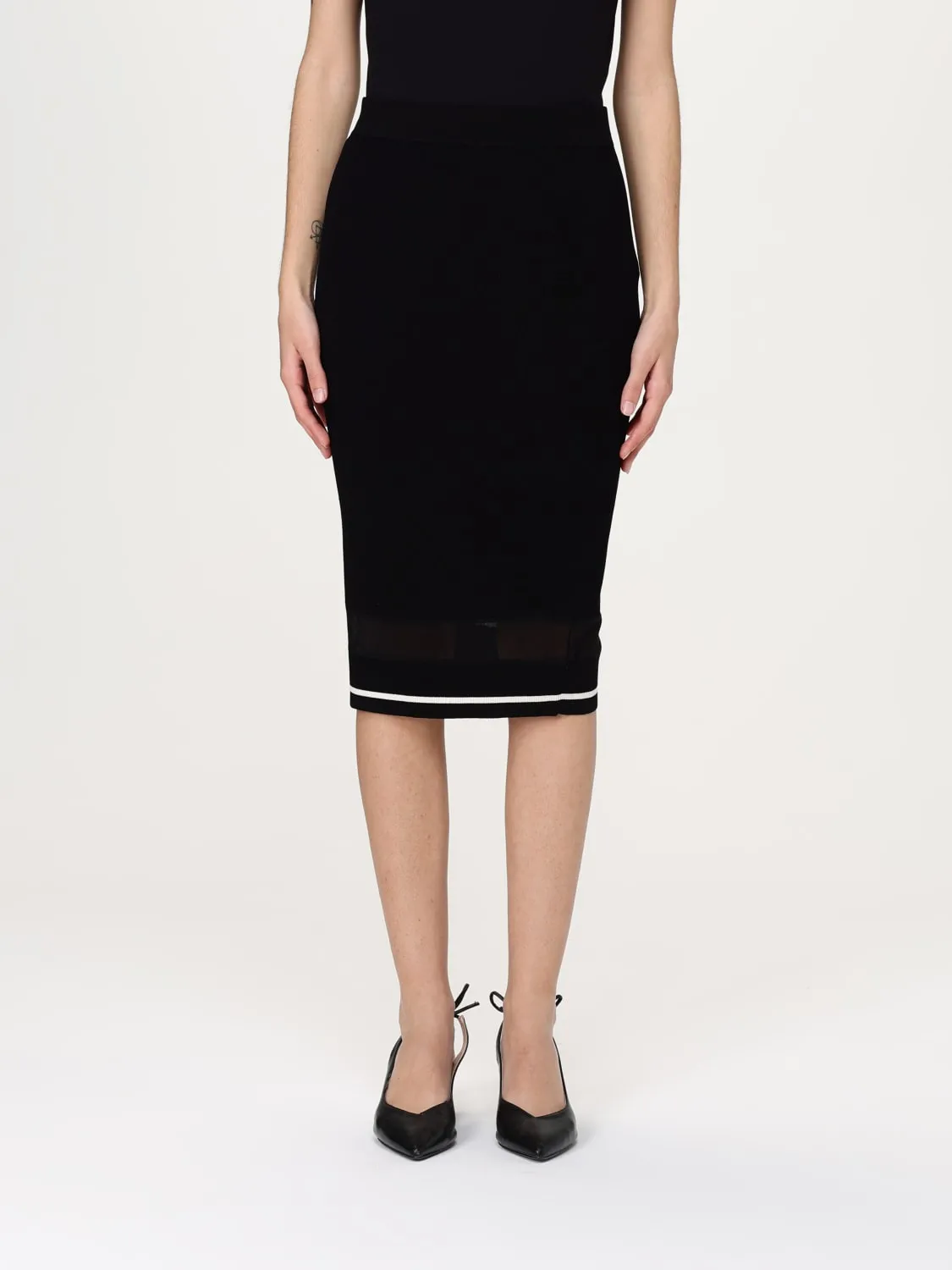 Gonna a tubino Liu Jo in viscosa