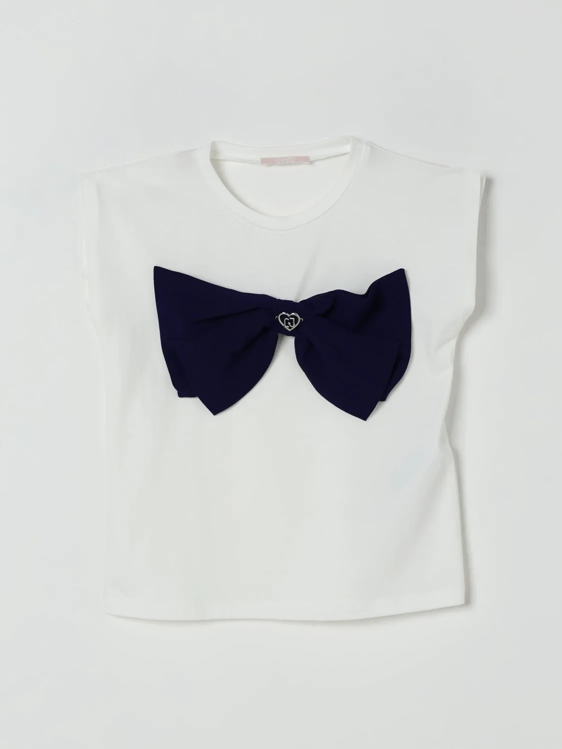 T-shirt con maxi fiocco Liu Jo