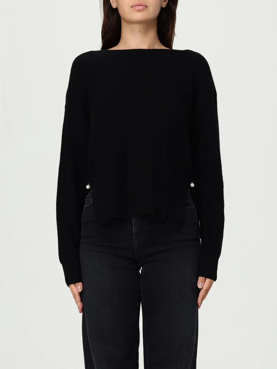 Pullover Liu Jo in lana e cashmere con perline