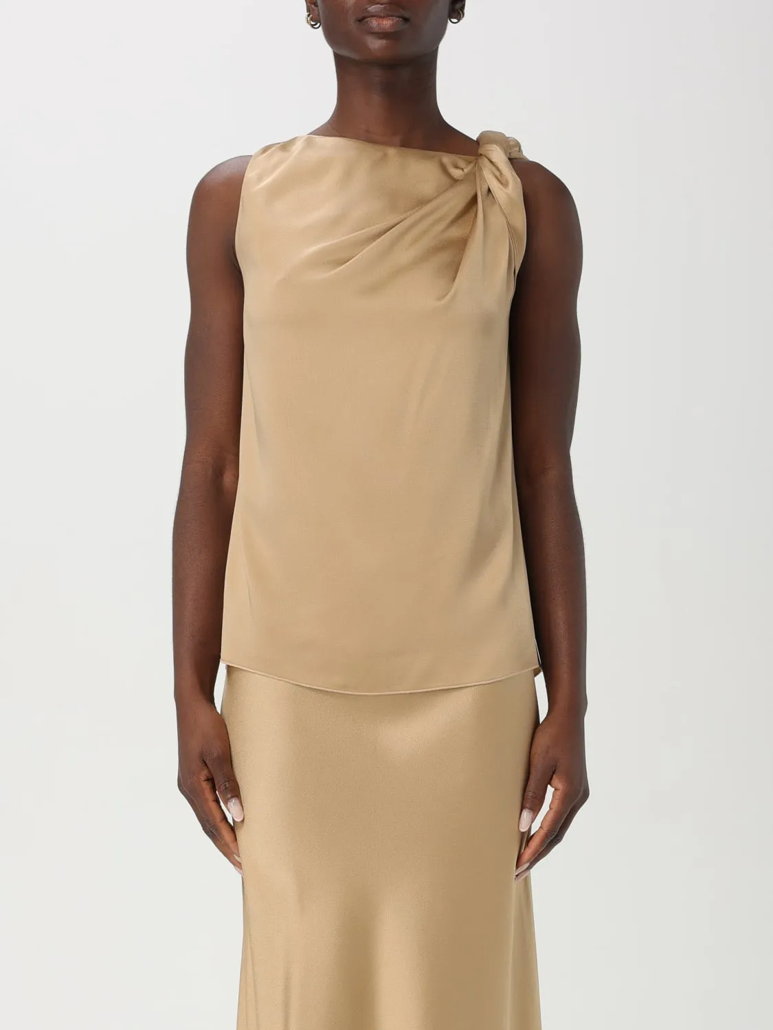 Top Liviana Conti in misto viscosa