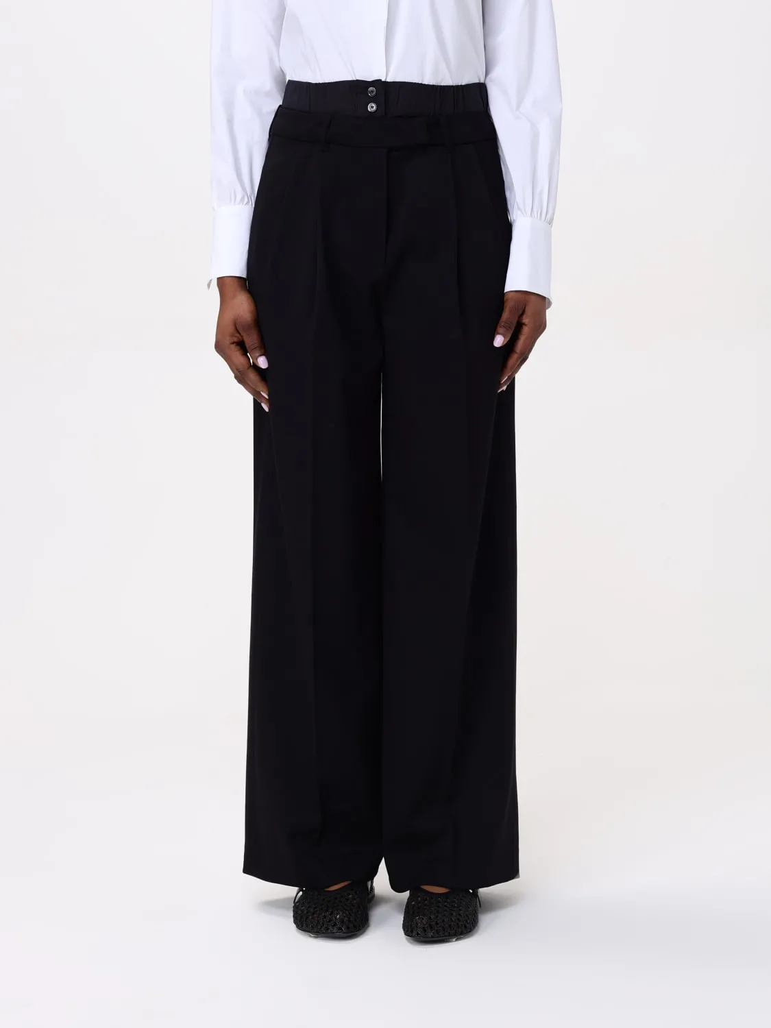 Pantalone a doppia vita Liviana Conti in lana