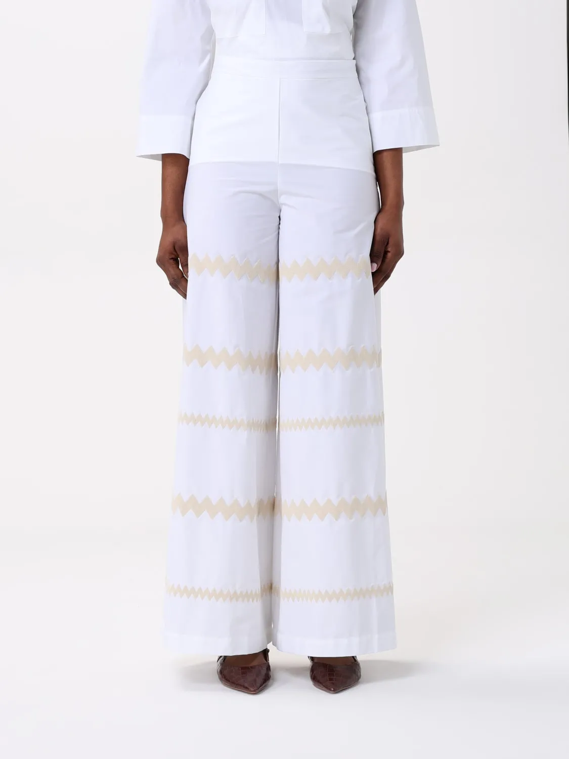 Pantalone Liviana Conti in popeline