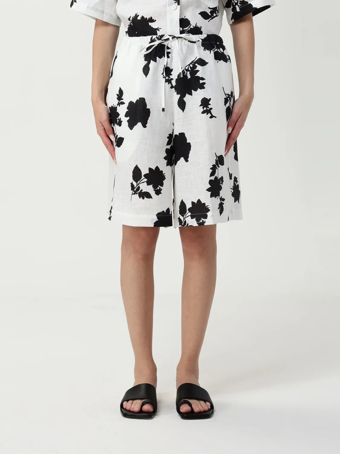 Pantaloncino in lino Liviana Conti