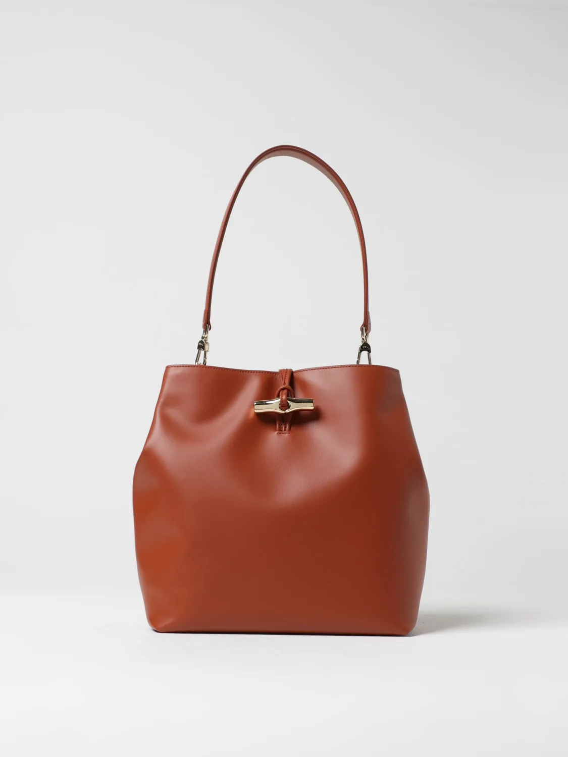 Borsa Le Roseau M Longchamp in pelle