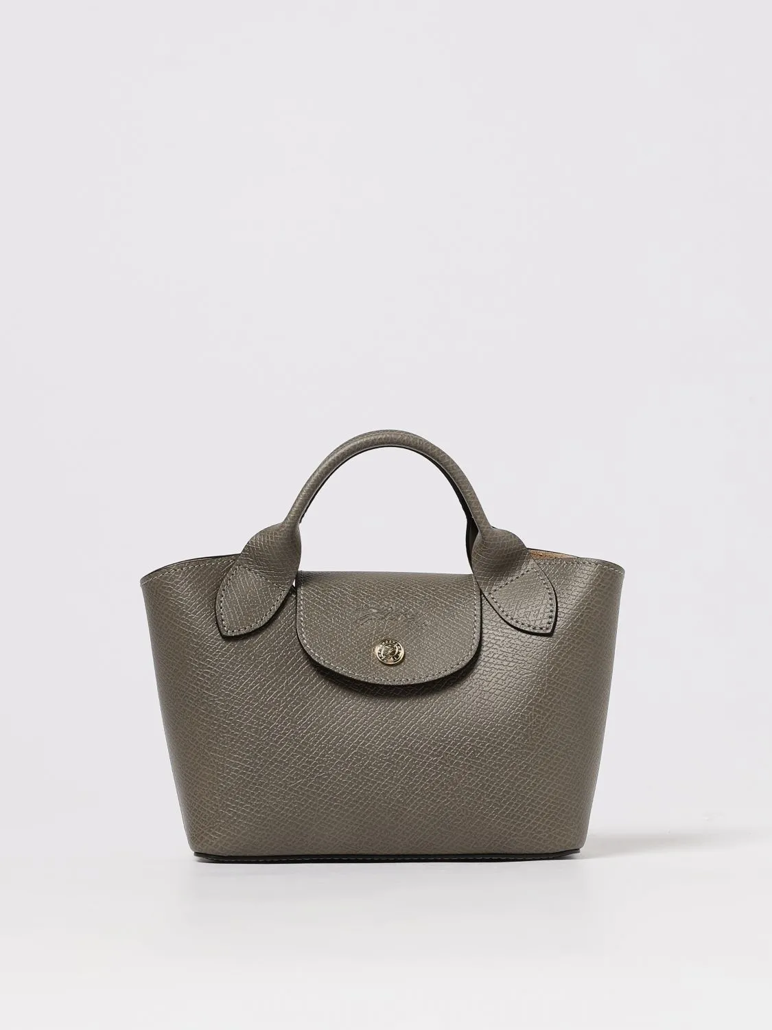 Borsa Shopping Bag XS Épure Longchamp in pelle a grana