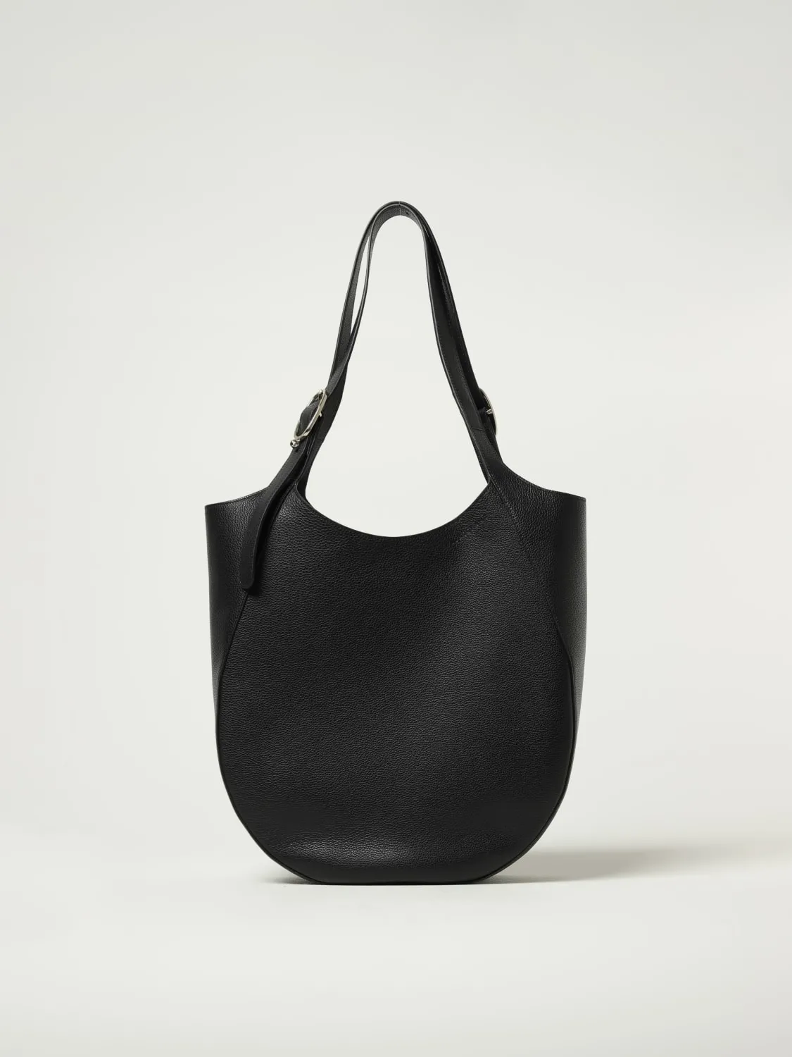 Borsa Shopping bag XL Le Foulonné Longchamp in pelle a grana