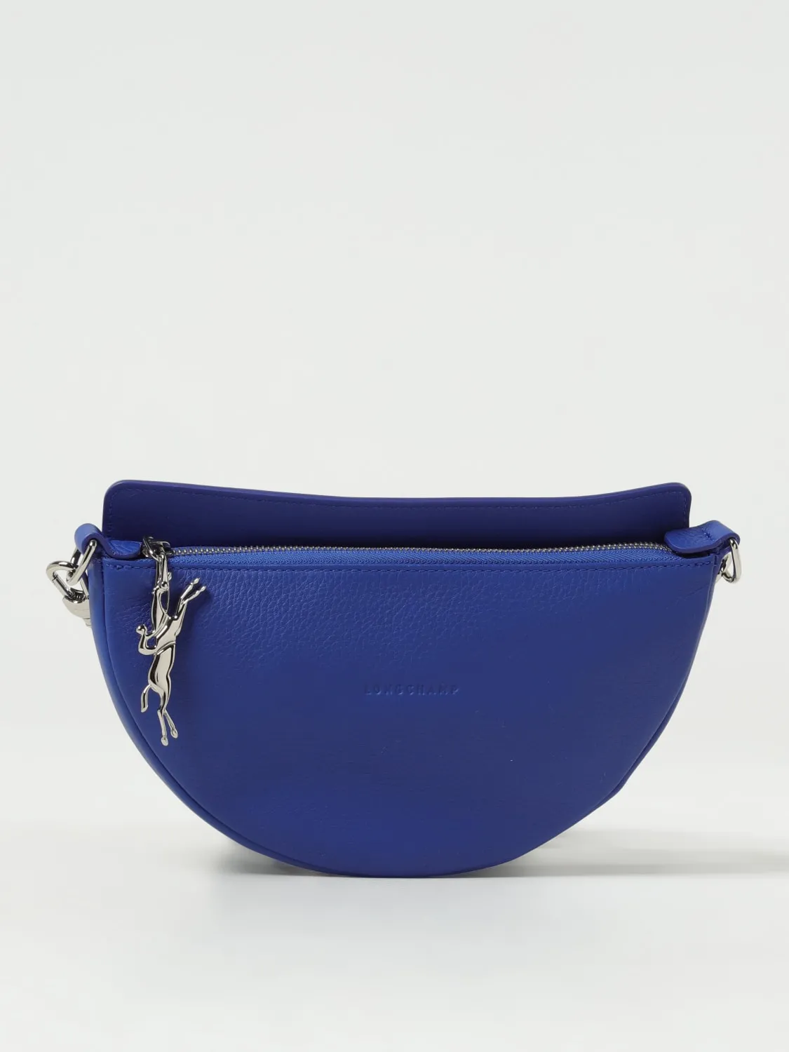Borsa Smile S Longchamp in pelle a grana con tracolla