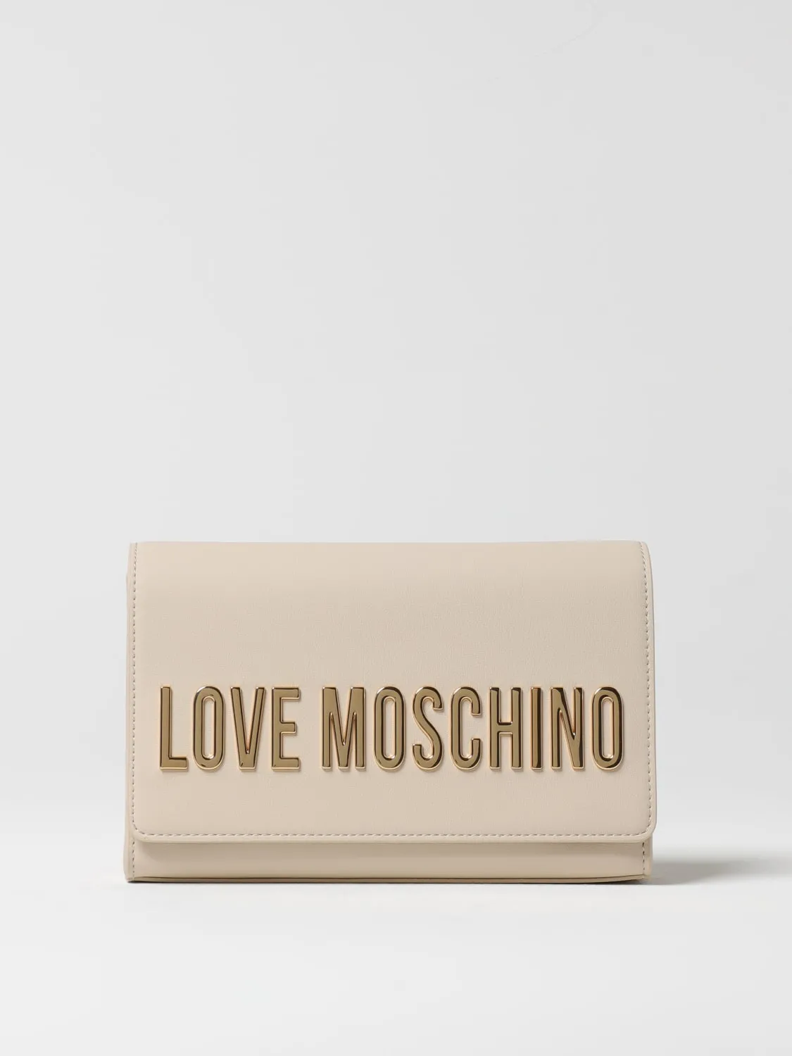 Clutch Love Moschino in pelle sintetica