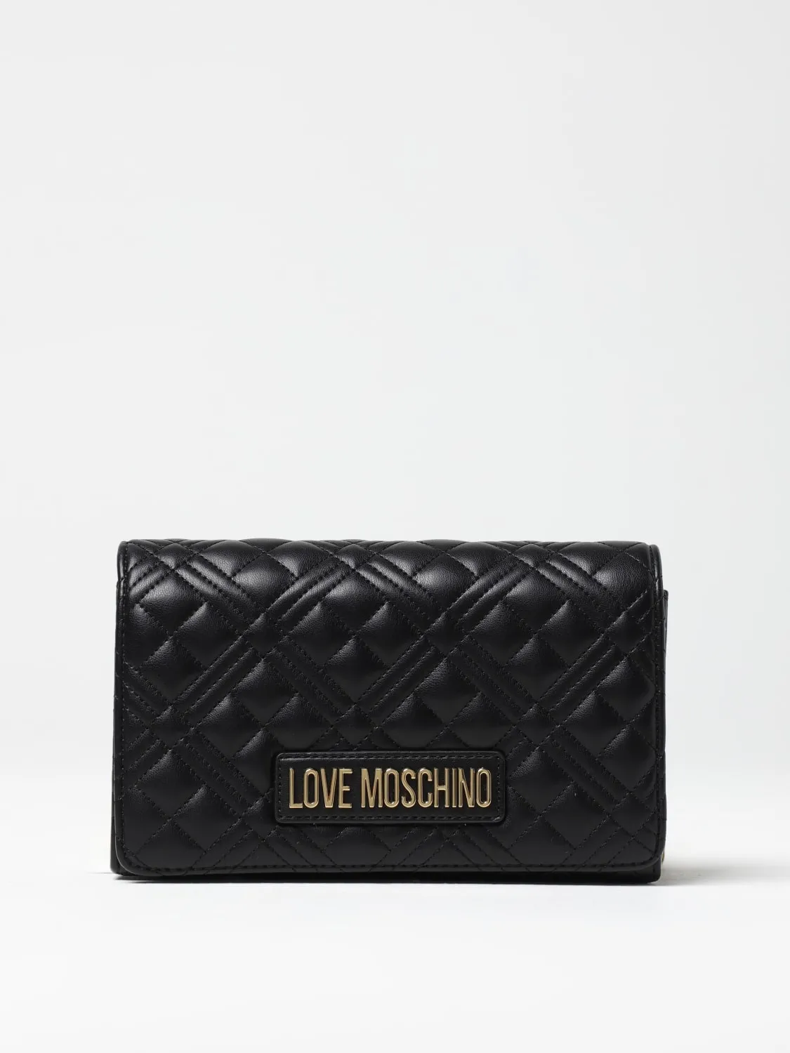 Borsa Smart Daily Love Moschino in nappa sintetica matelassè