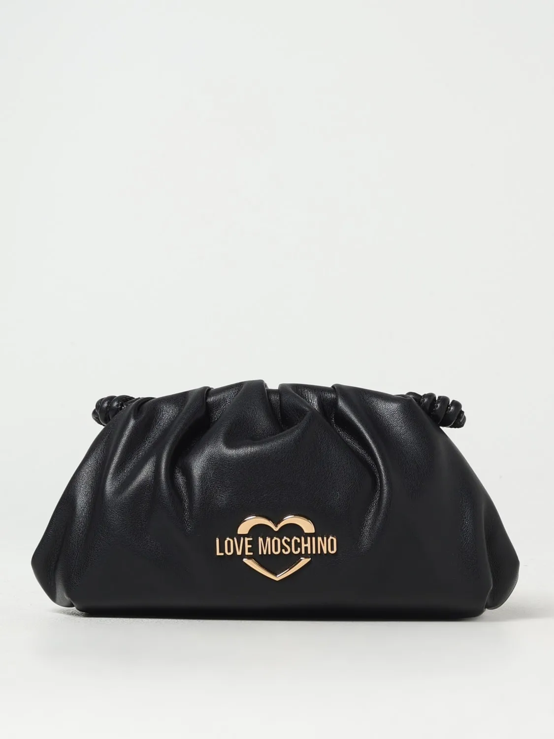 Pouch Love Moschino in pelle sintetica