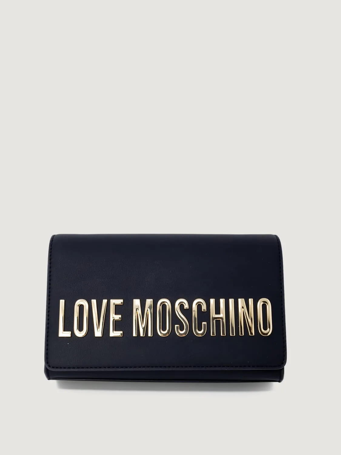 Borsa a tracolla in pelle sintetica Love Moschino