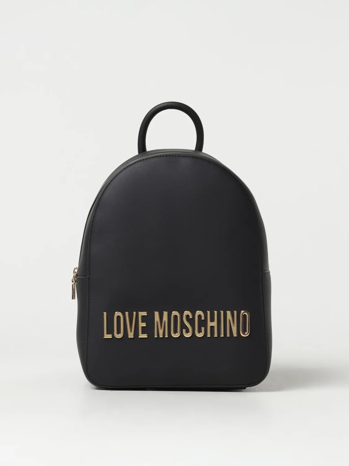 Zaino in pelle sintetica con logo Love Moschino
