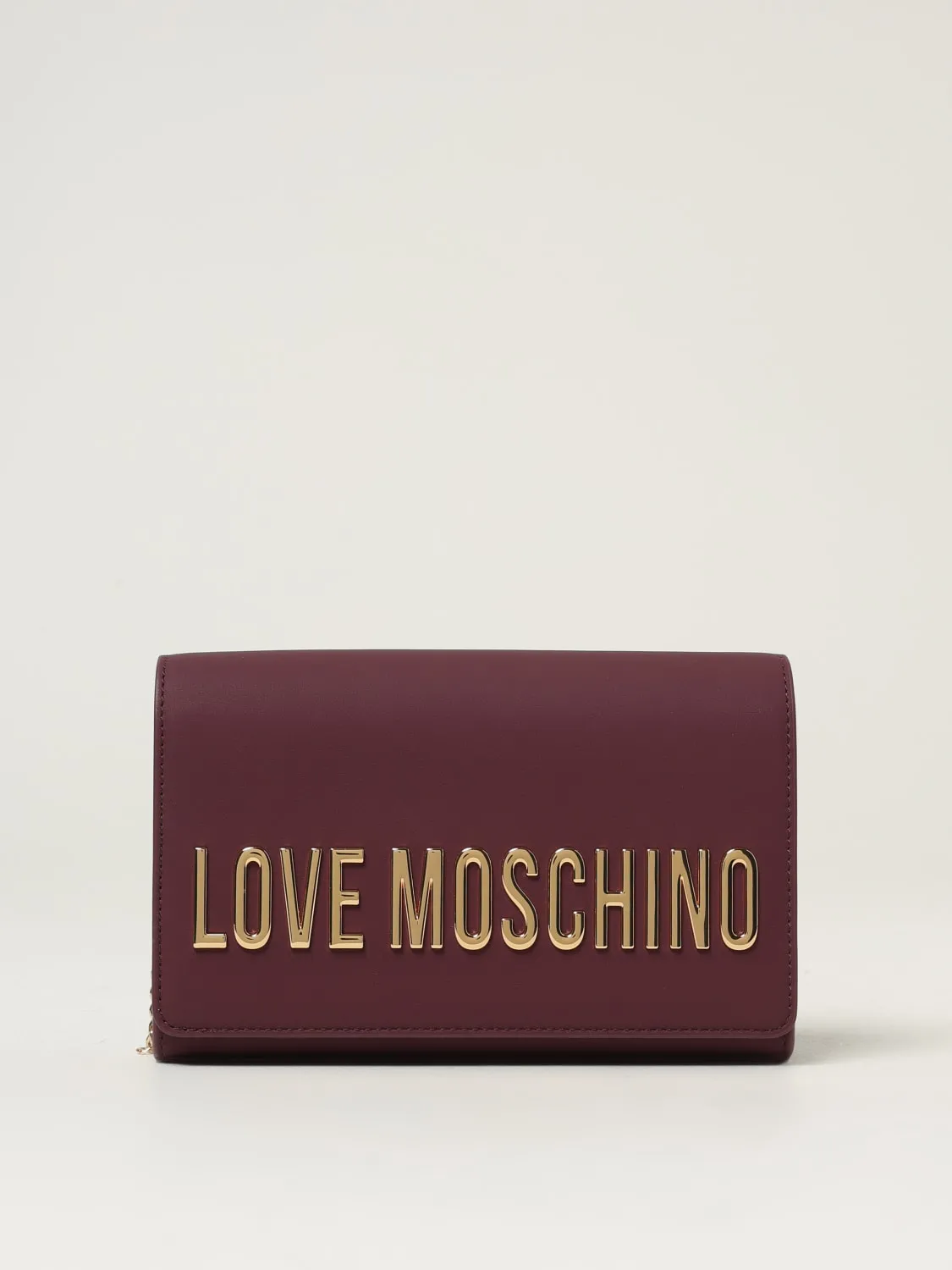 Pochette Love Moschino in pelle sintetica