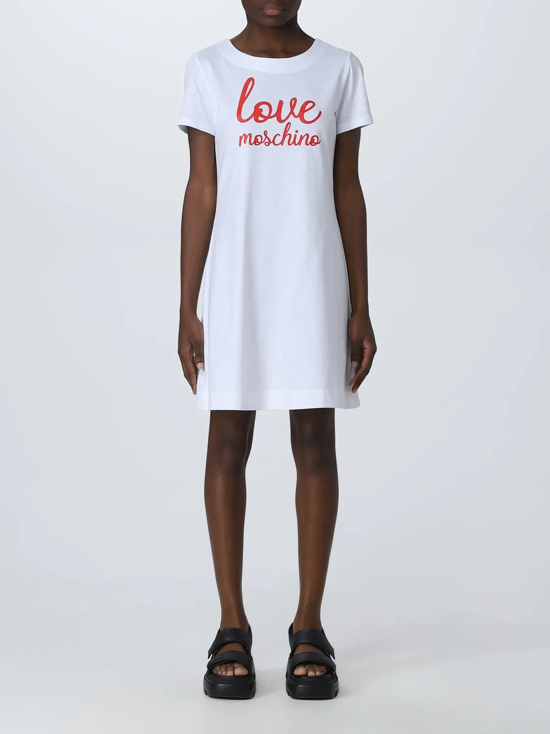 Abito Love Moschino in cotone