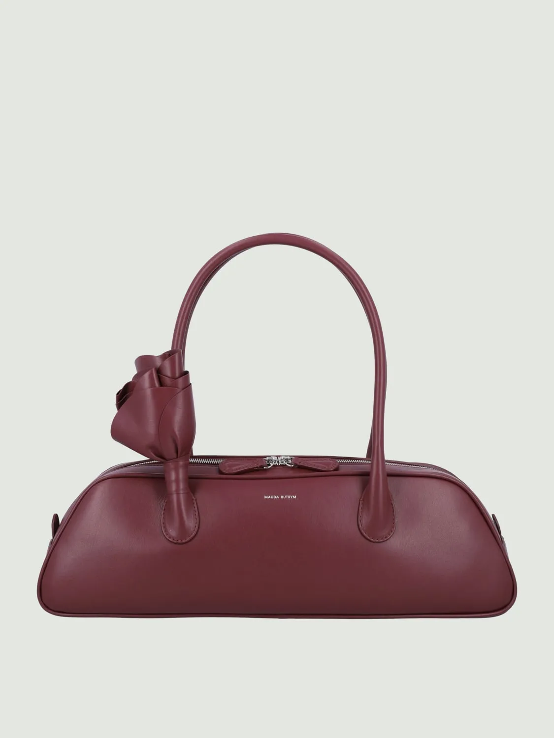Borsa Brigitte Trapeze Magda Butrym in pelle con fiore