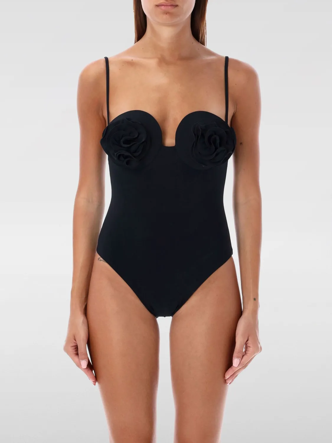 Costume da bagno intero con fiori Magda Butrym