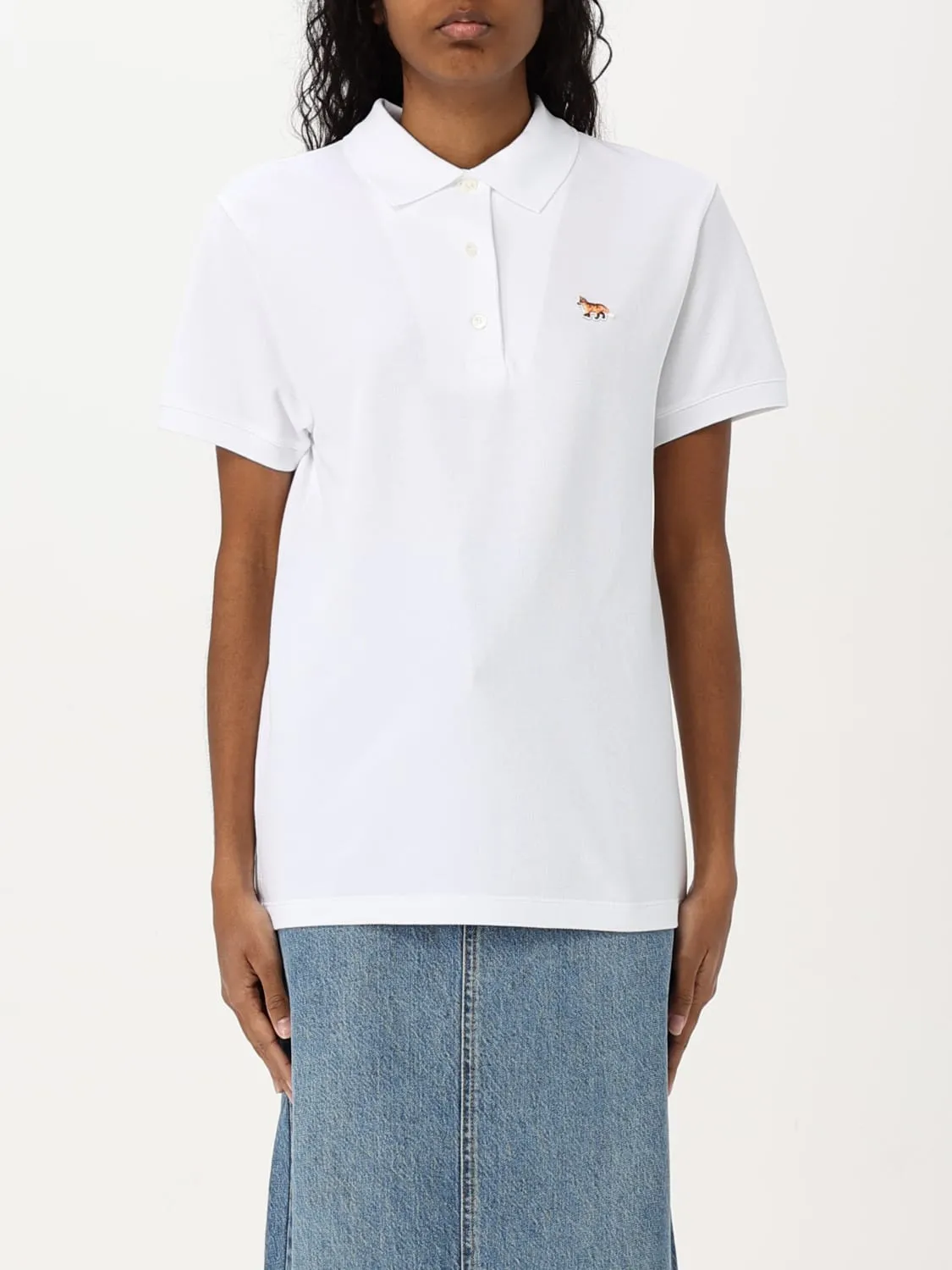 Polo in cotone Maison Kitsuné