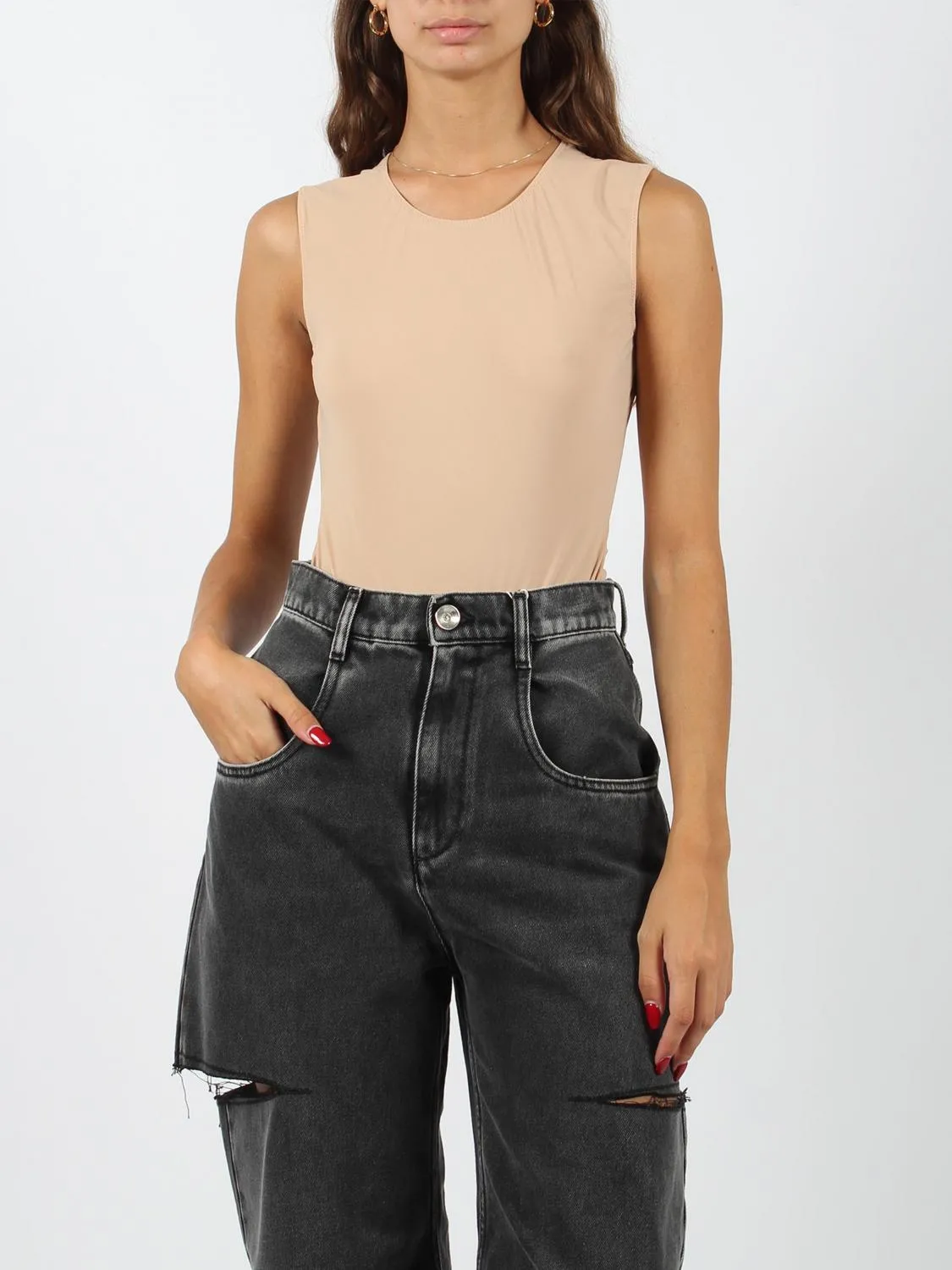 Body basic in nylon stretch Maison Margiela