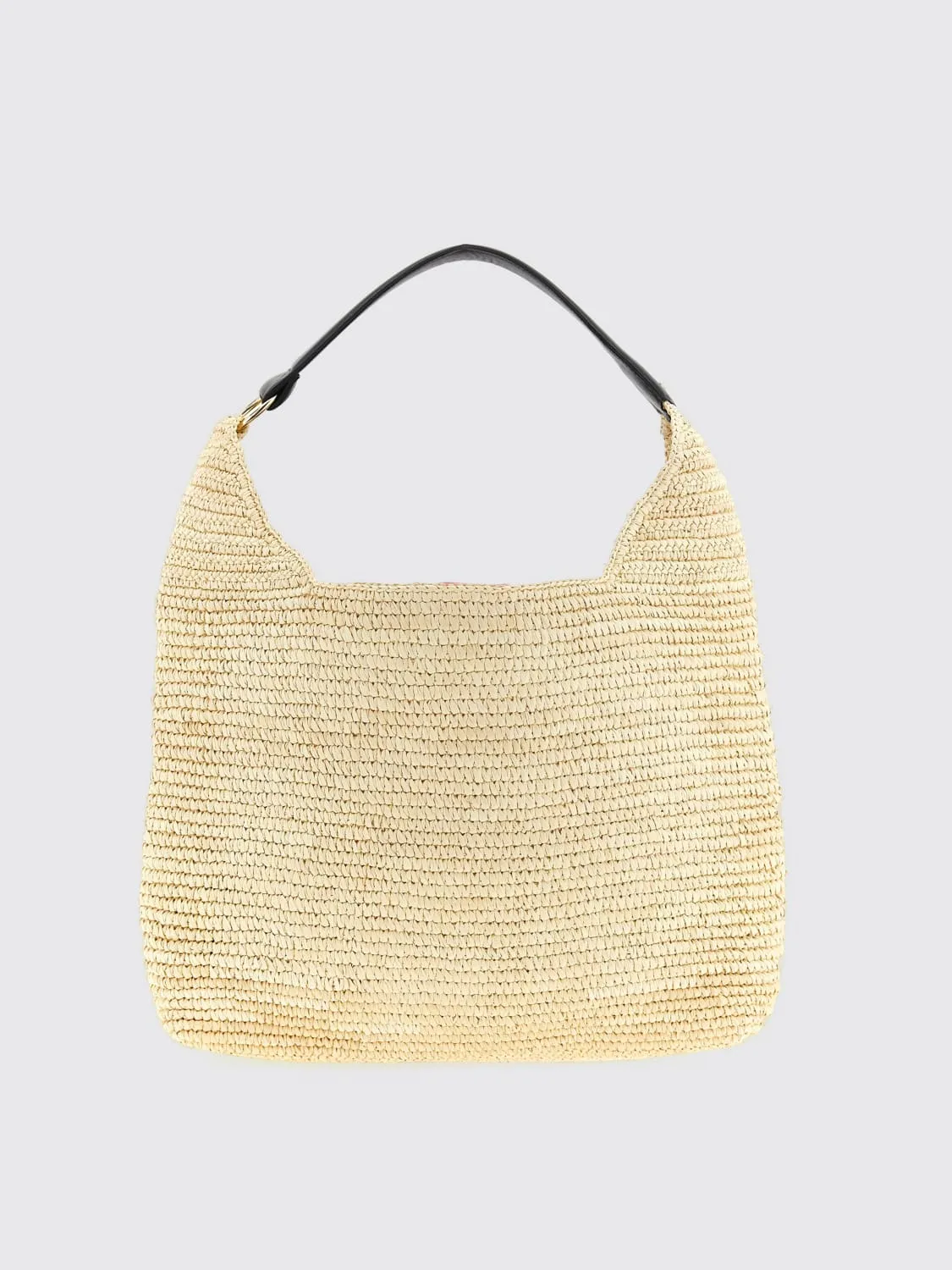Borsa Cristiana Maison Michel in rafia