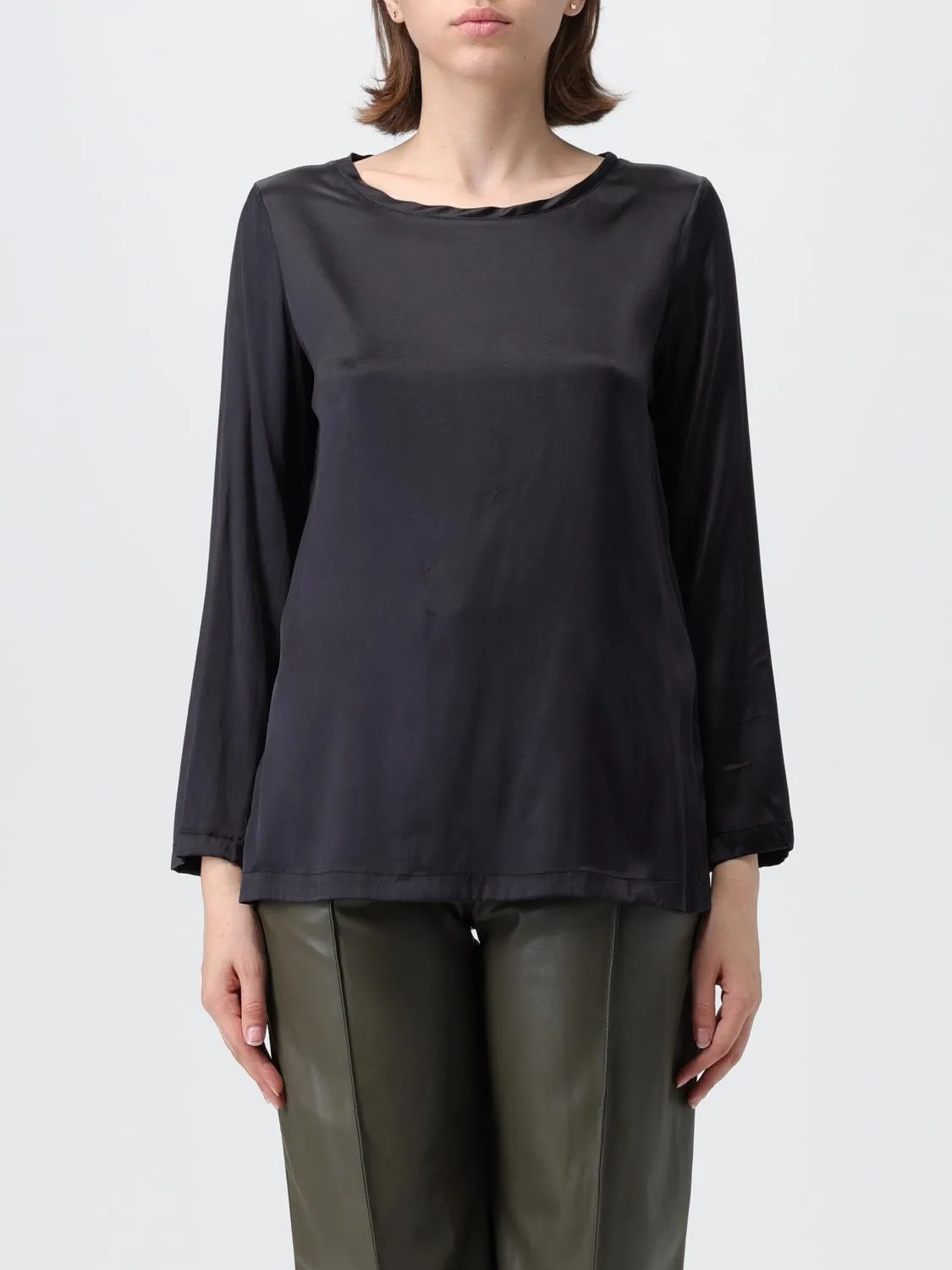 Blusa Maliparmi in seta stretch