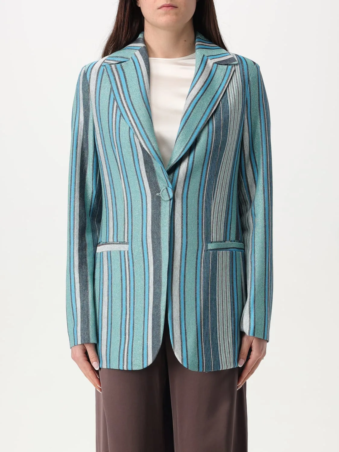 Blazer Maliparmi in misto viscosa