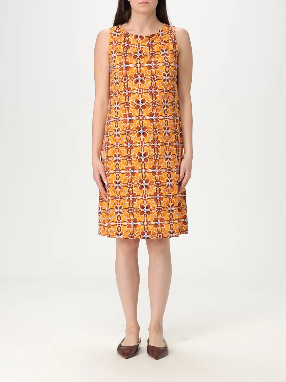 Abito Maliparmi in crêpe stampato