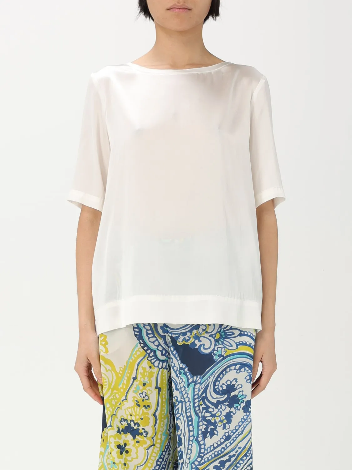 Blusa in seta Maliparmi