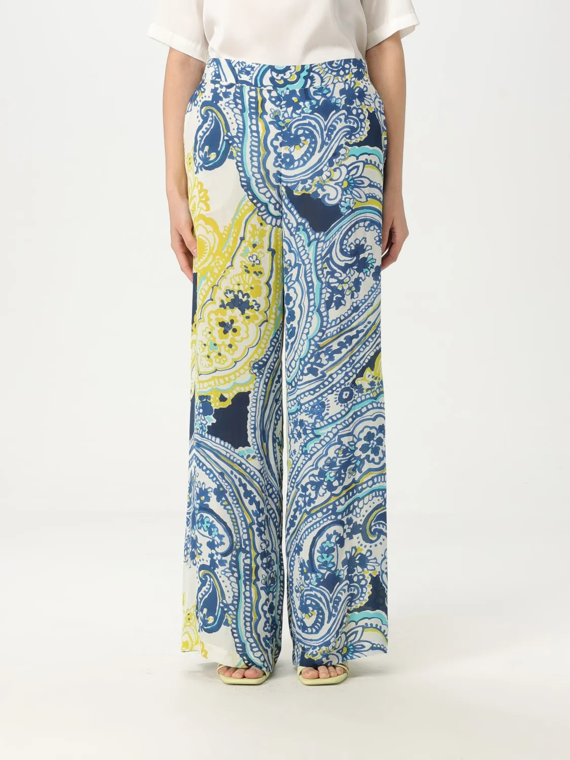 Pantalone Maliparmi in viscosa stampata