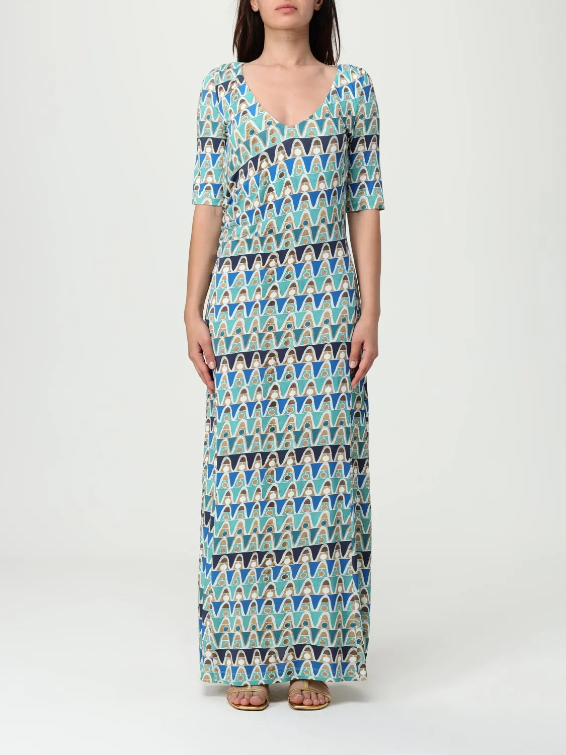 Abito Maliparmi in viscosa stampata