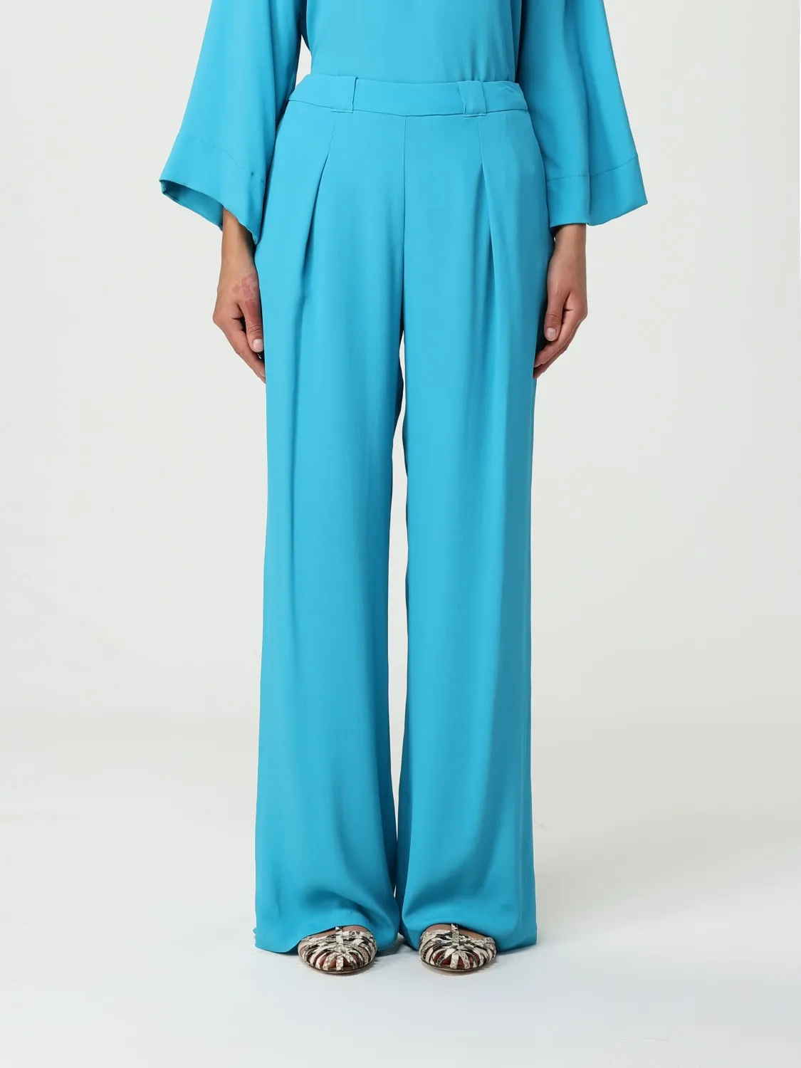 Pantalone Maliparmi in twill di viscosa