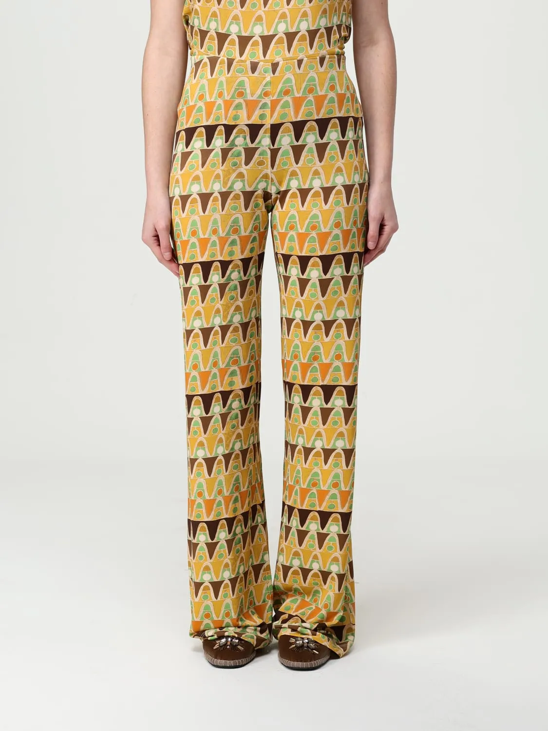 Pantalone Maliparmi in viscosa con stampa